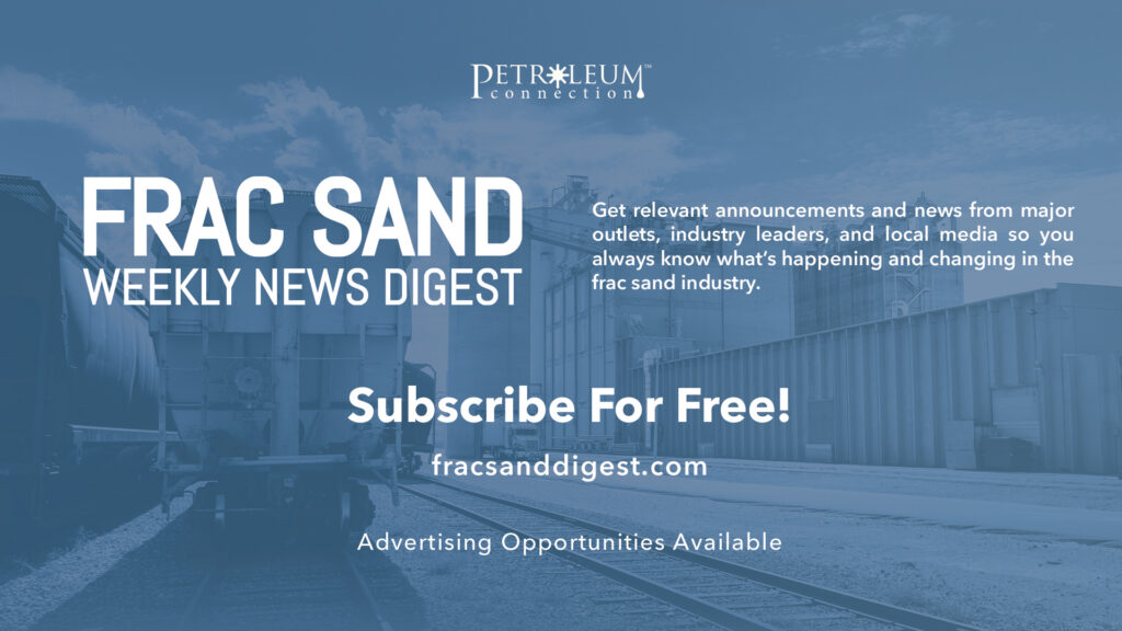 Frac Sand Weekly News Digest